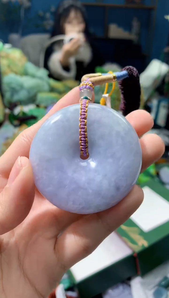 颈饰未镶嵌翡翠天然缅甸翡翠a货