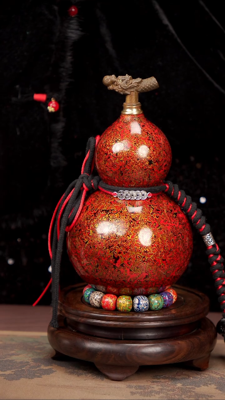 【闪购商品】218易林大漆酒葫芦----518