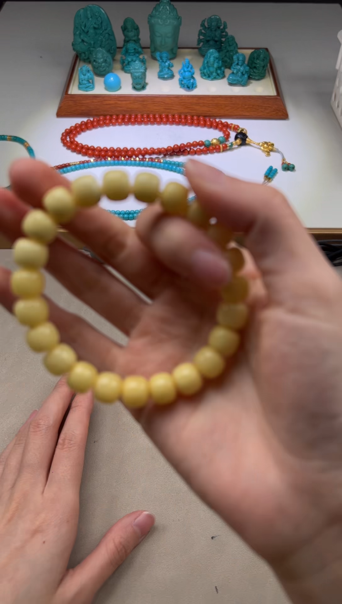 【闪购商品】蜜蜡裸石未镶嵌手串手串