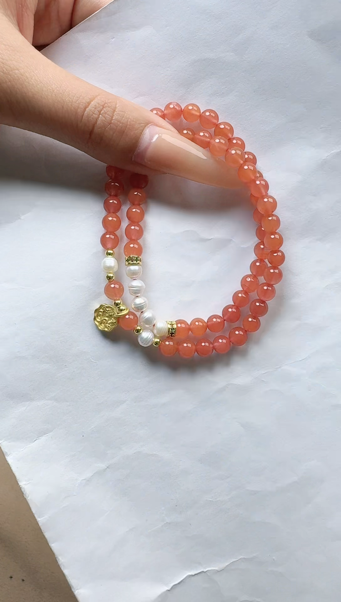 【闪购商品】南红玛瑙手串未镶嵌多圈手串 YY