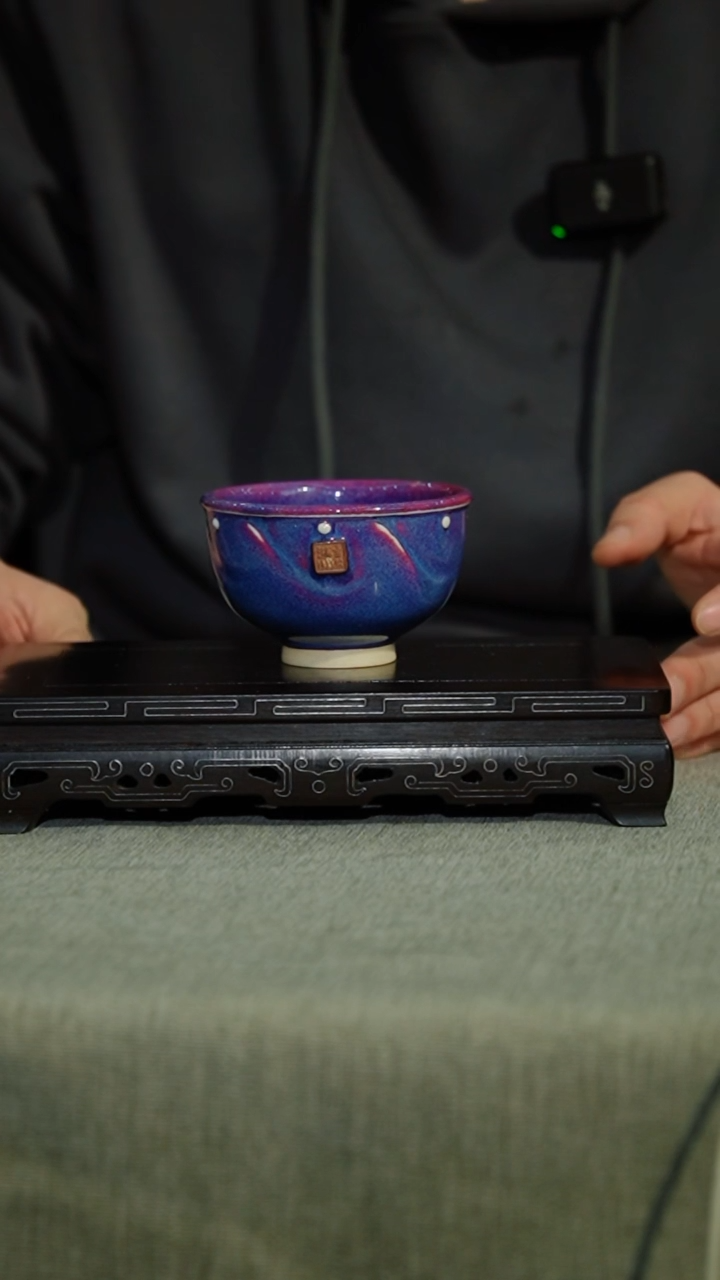 【闪购商品】96-1莲纹杯（星航美林）