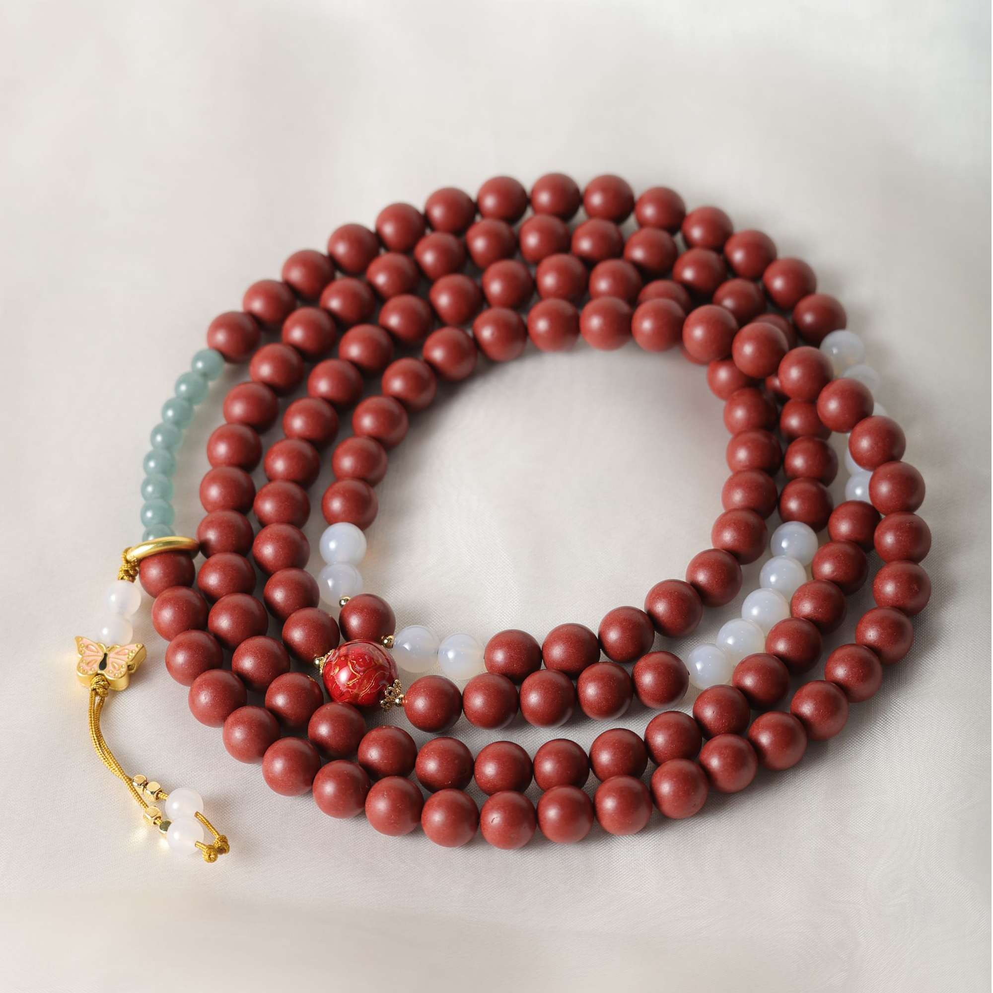 【非遗药香】药香珠  花蕊夫人1.0非遗合香珠多圈   CX556