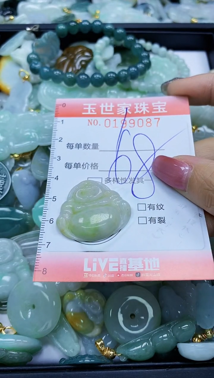 【闪购商品】翡翠颈饰未镶嵌闪购0199087