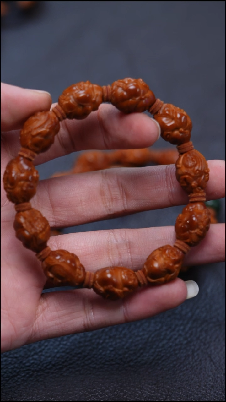 手串/手链橄榄核石*橄榄核