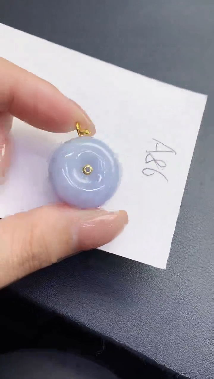 【闪购商品】翡翠18K金镶嵌颈饰0000000000