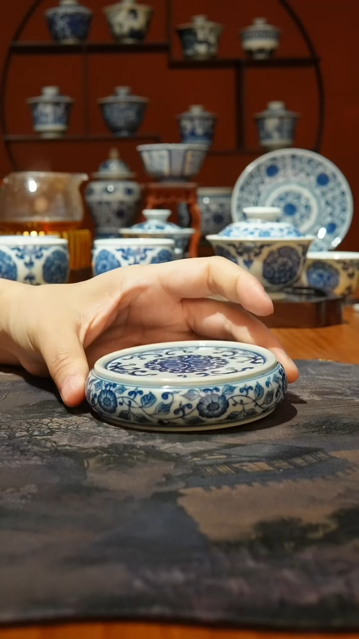 【闪购商品】景德镇镹曰陶柴窑手工手绘