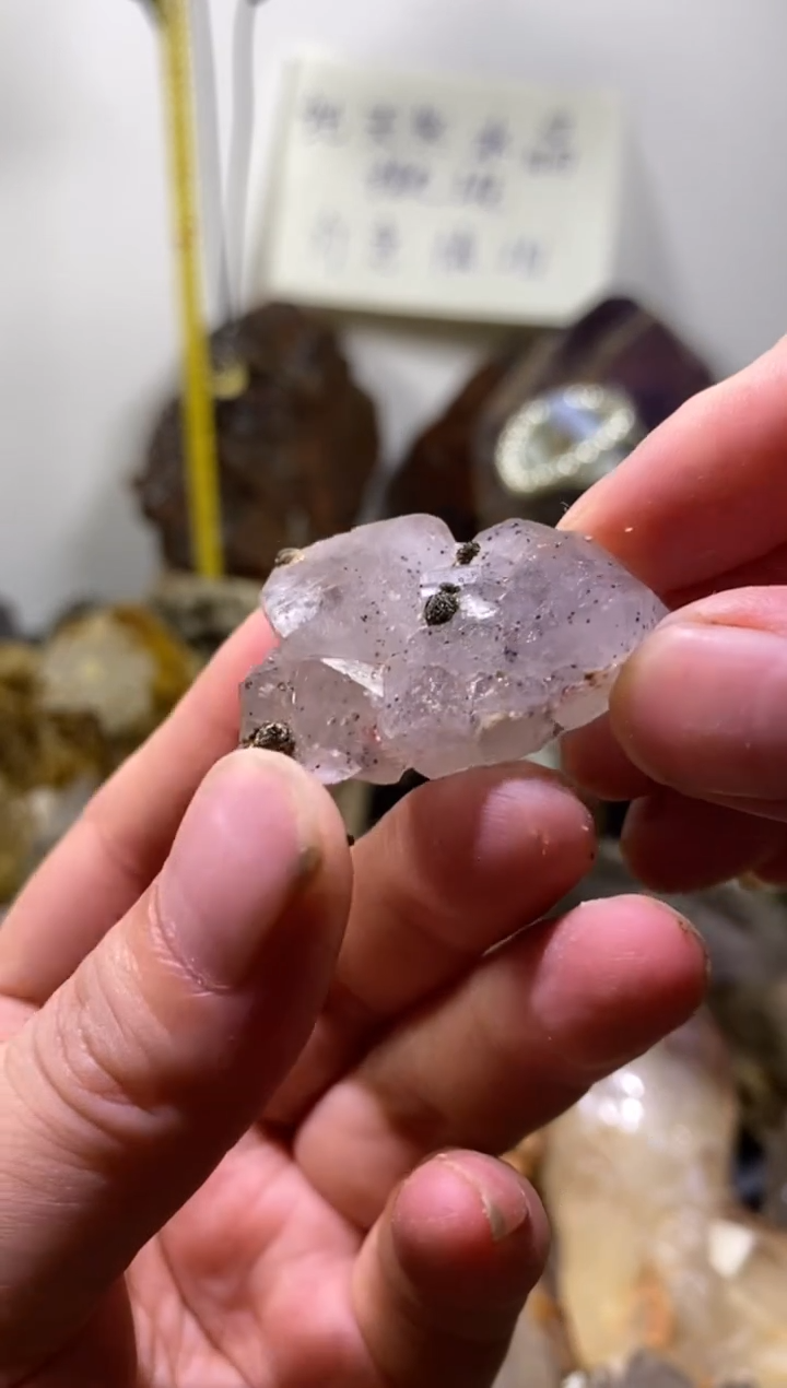 未镶嵌珠宝半成品水晶55号四川超七花园水晶
