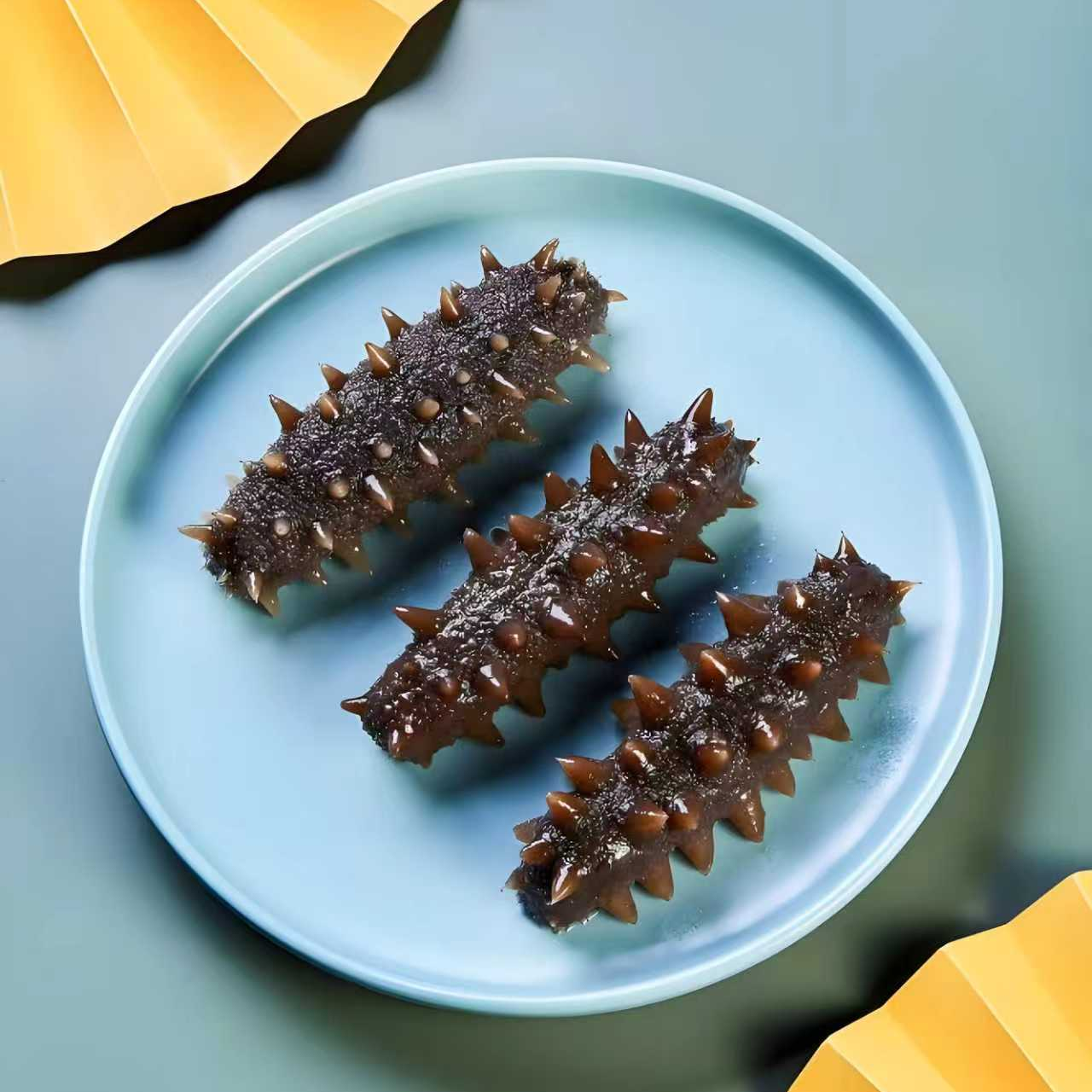 青岛渤海湾即食海参8-10只口感品质【独立包装】顺丰京东新鲜海参