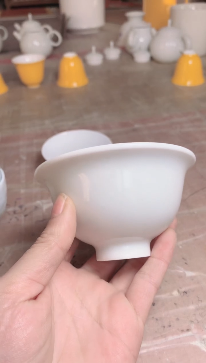 【闪购商品】微瑕湖田窑汝窑茶碗