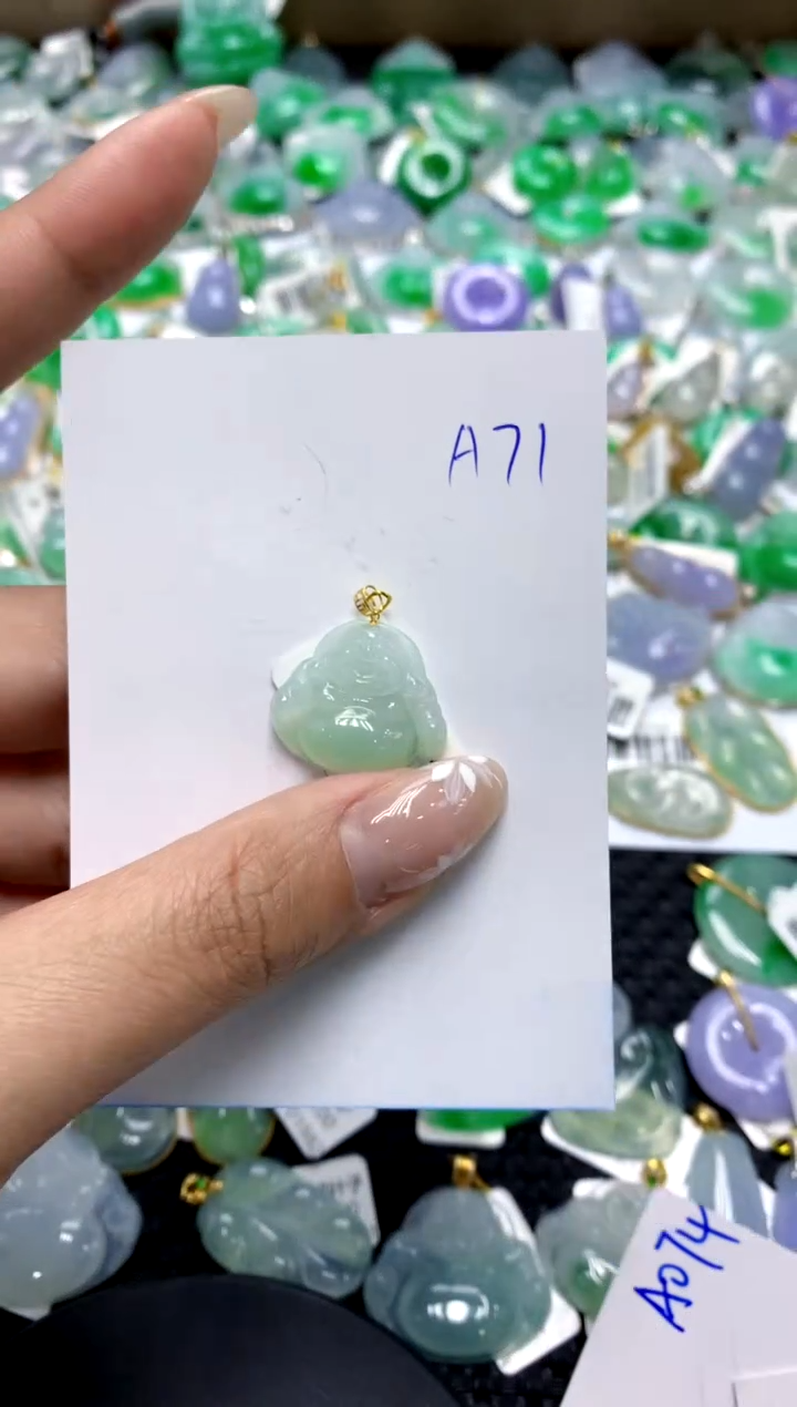 【闪购商品】翡翠颈饰18K金镶嵌111111111111