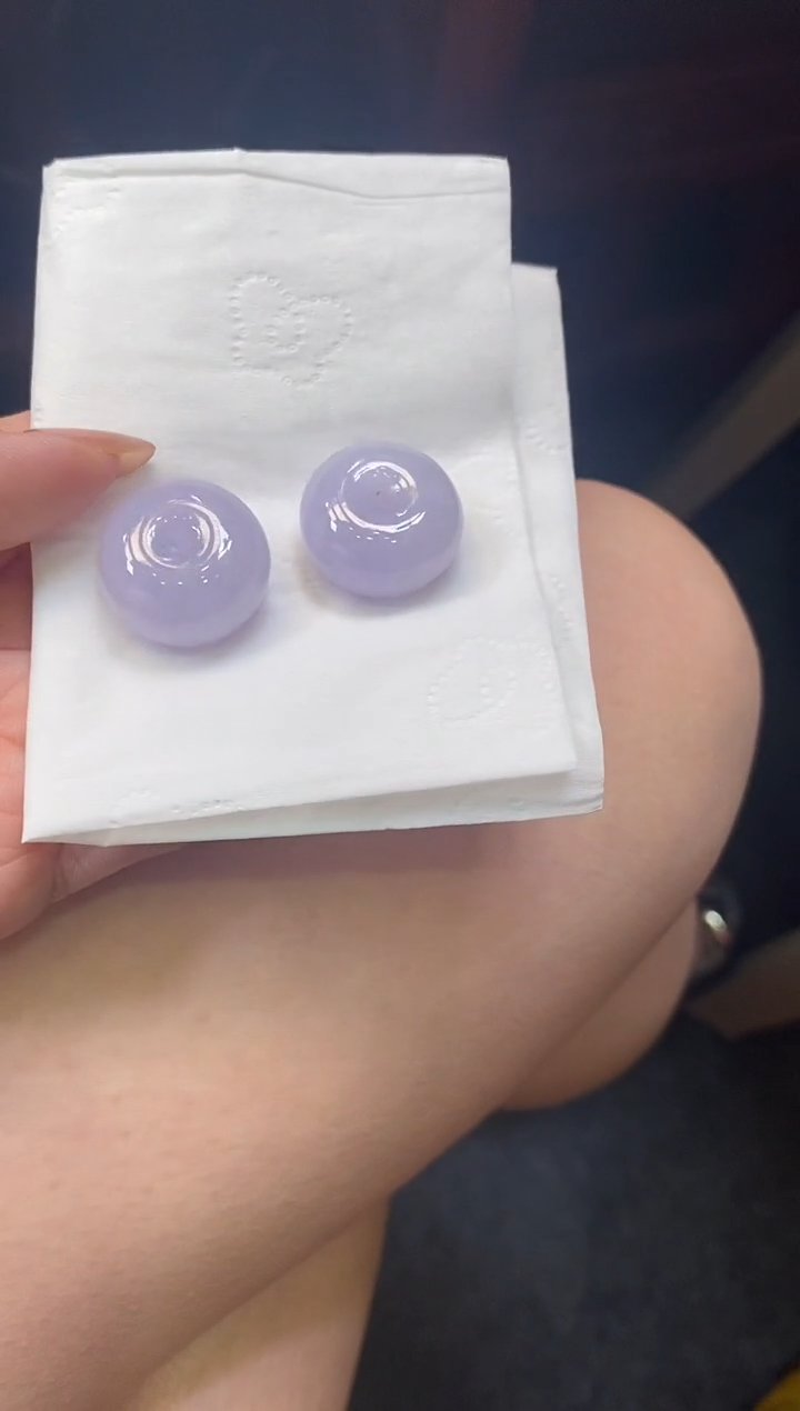 翡翠未镶嵌吊坠(不含链)面包扣-多样性，发其一