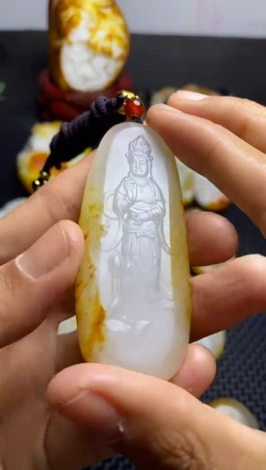 【闪购商品】和田玉颈饰未镶嵌1