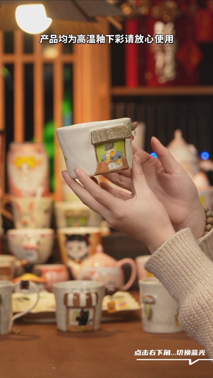 【闪购商品】摆件A016文创纯手工手绘