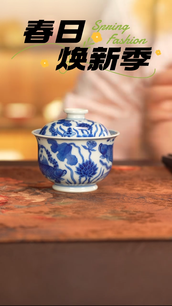 【闪购商品】杯子刘建锋窑景德镇纯手工陶瓷瓷