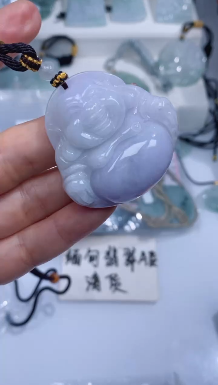 颈饰未镶嵌翡翠吊坠