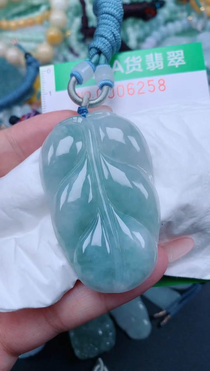 翡翠未镶嵌颈饰.0006258