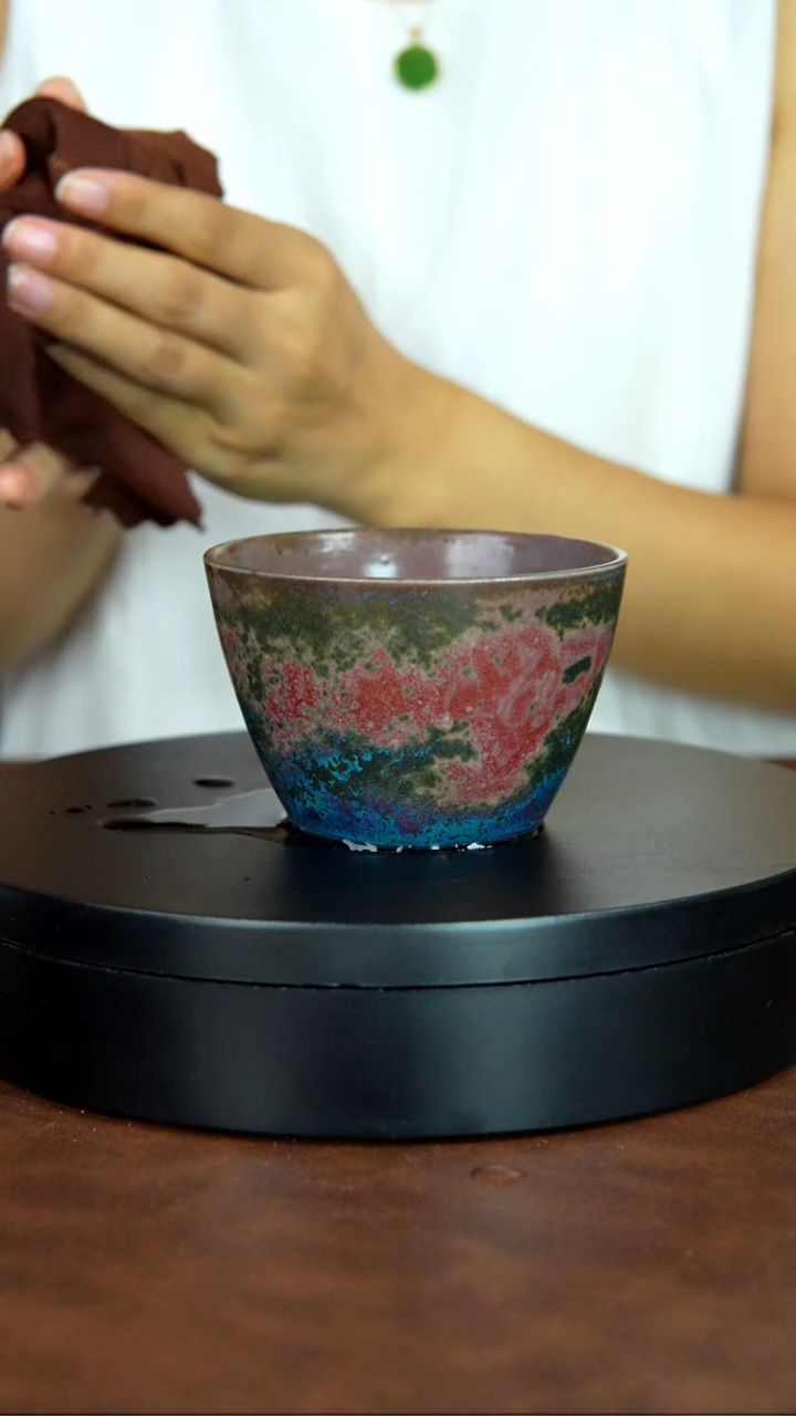 909号/无礼盒原矿原产地钧瓷茶具