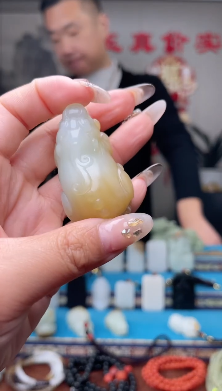 【闪购商品】和田玉挂件未镶嵌1