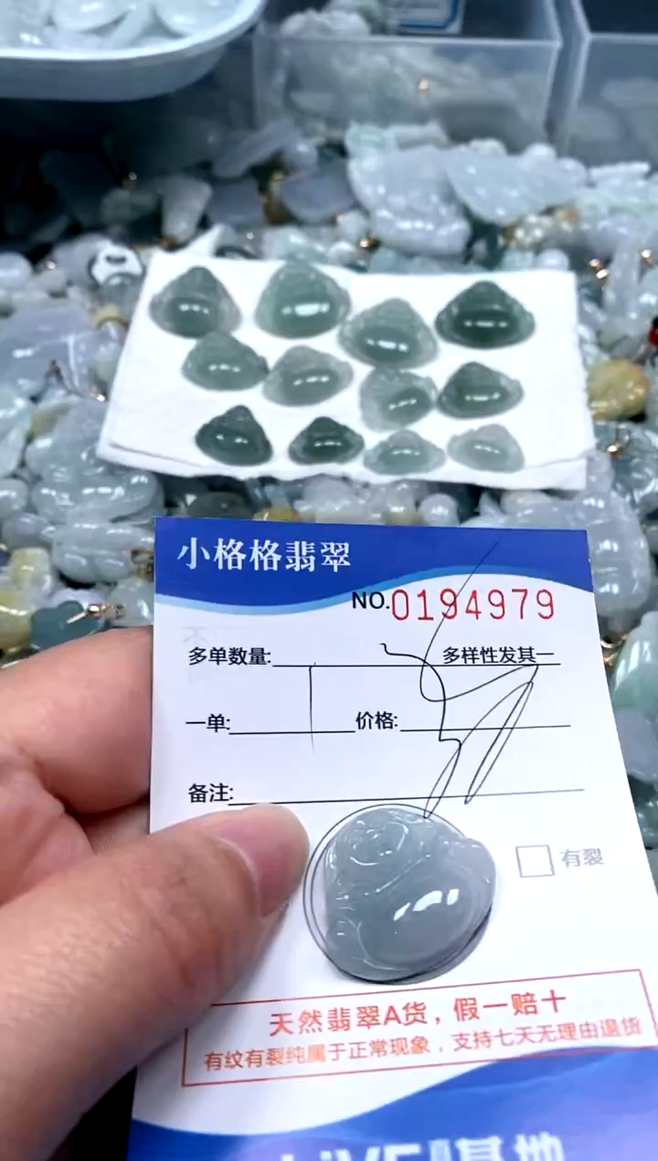 【闪购商品】翡翠颈饰未镶嵌闪购商品0194979