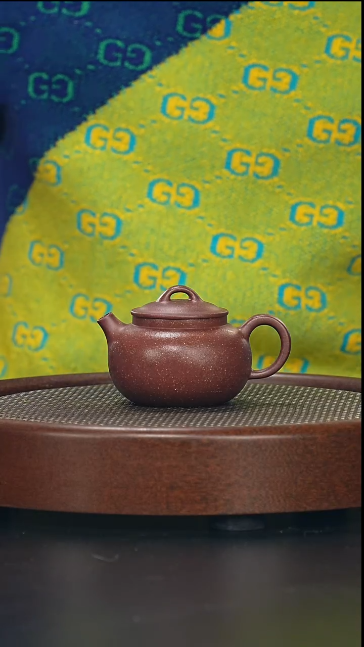 茶壶紫砂全手工微微瑕-A381