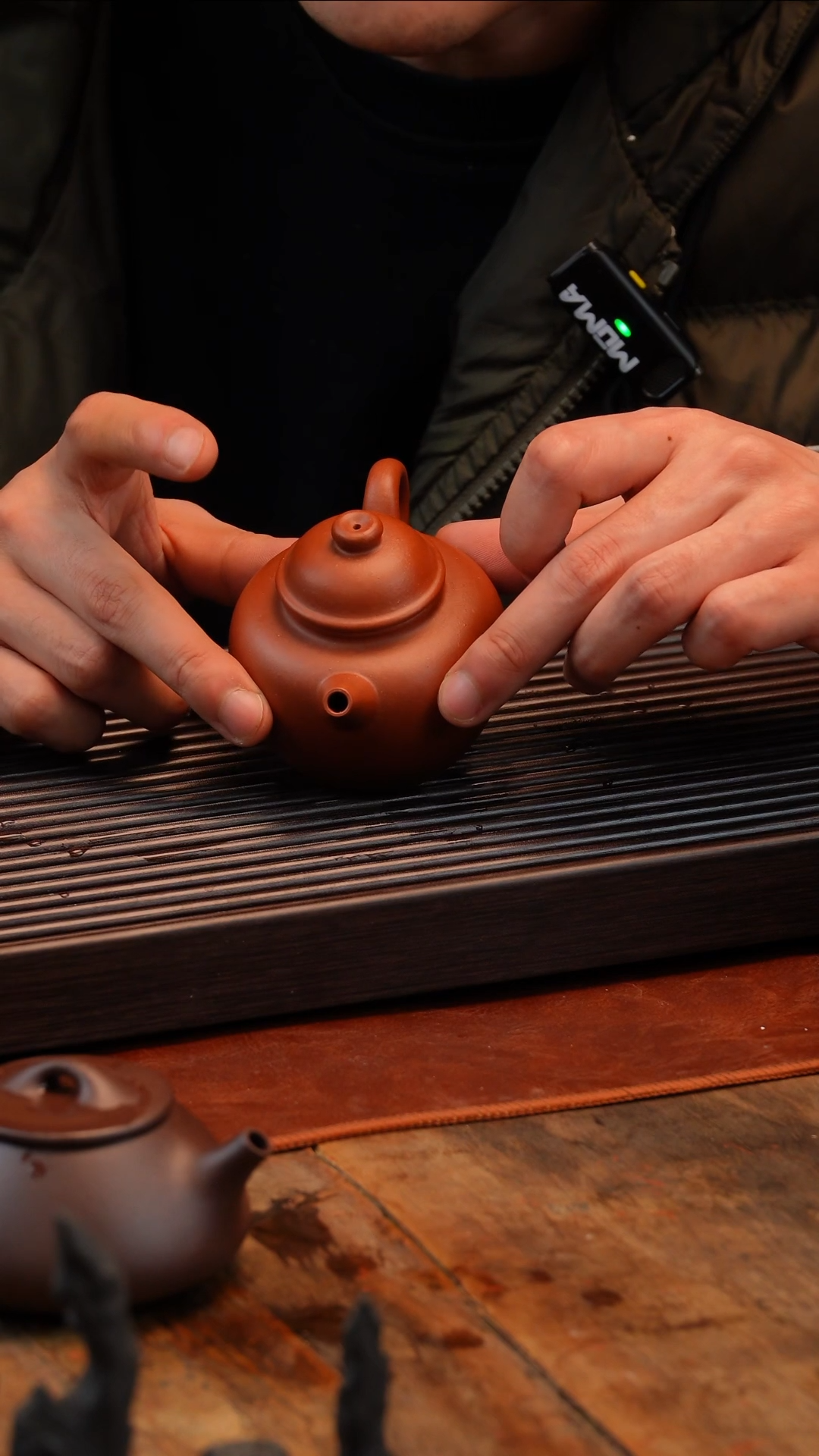 【闪购商品】紫砂茶壶大彬圈钮红