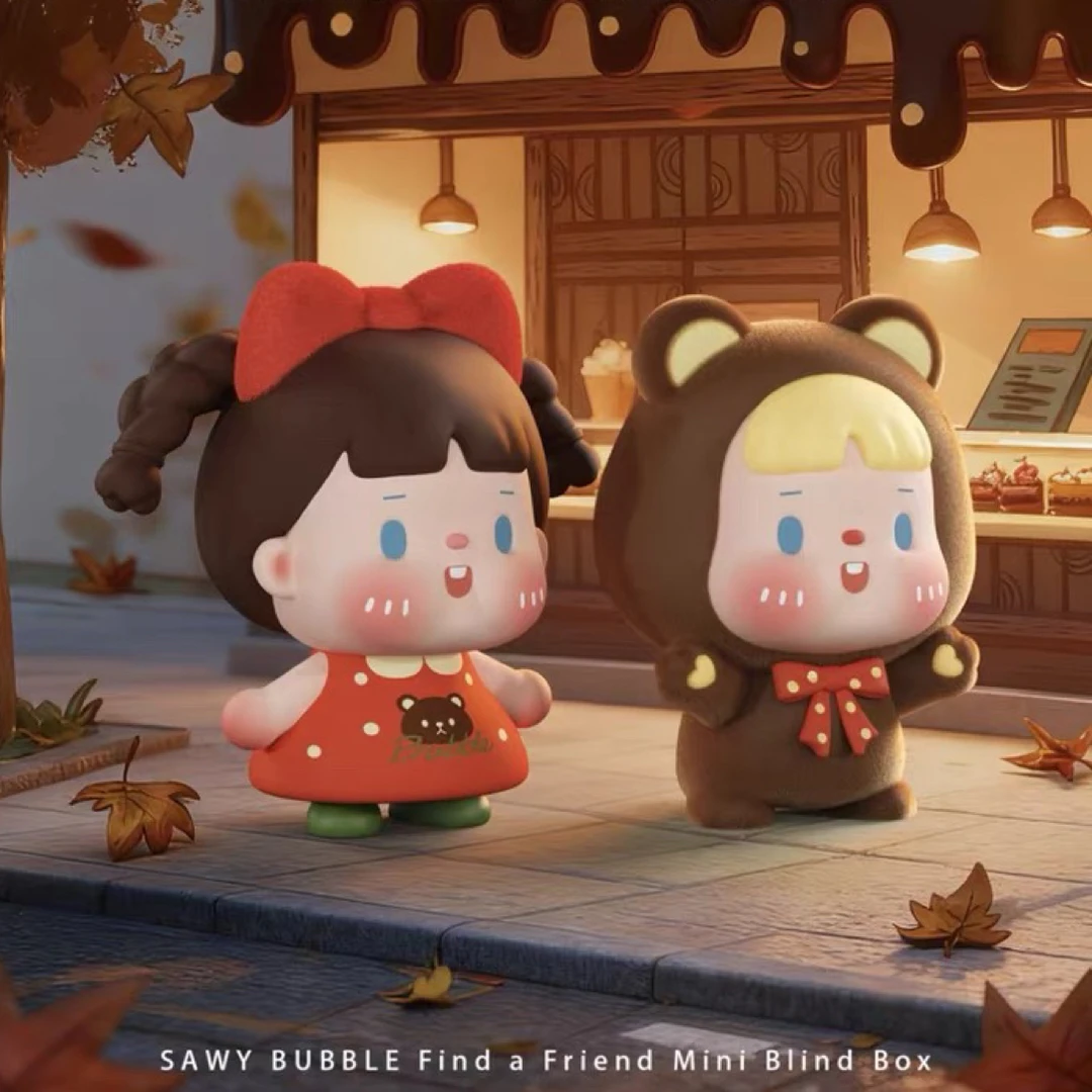 【代拆】思歪找朋友mini系列盲盒盲袋可爱潮玩公仔摆件