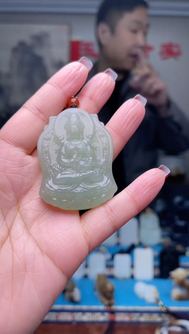 【闪购商品】和田玉挂件未镶嵌1