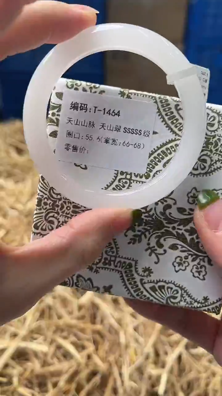 未镶嵌手镯石英质玉T1464