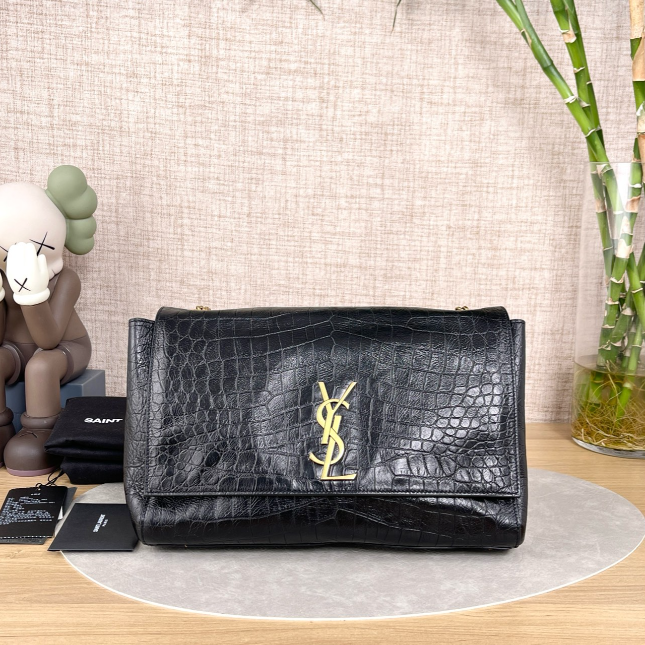 95新 YSL/圣罗兰 【九筒奢品】链条肩背包/单肩包/6361
