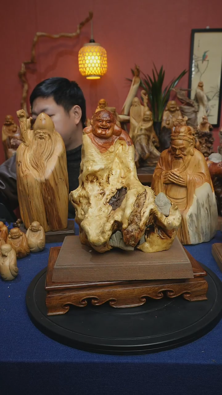 【闪购商品】柏木（崖柏）木雕1