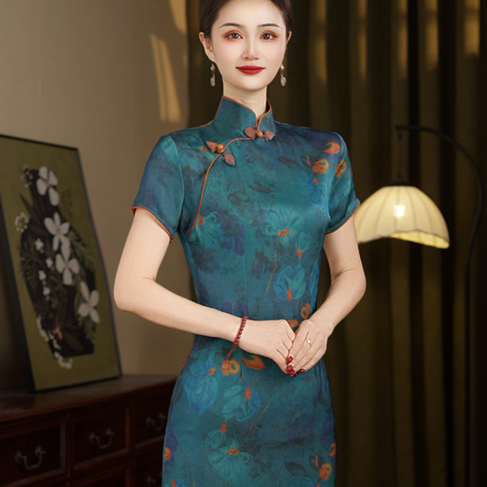 棋梦2025款国风旗袍订婚中式复古