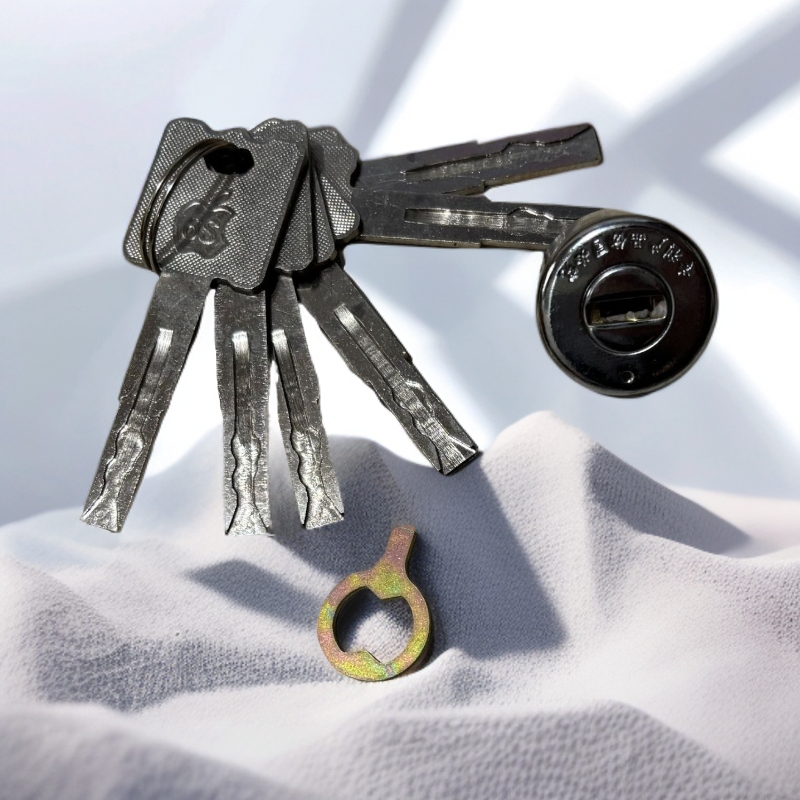 （拍一发十）叶片单头  自动头18高大门家用铁钥匙