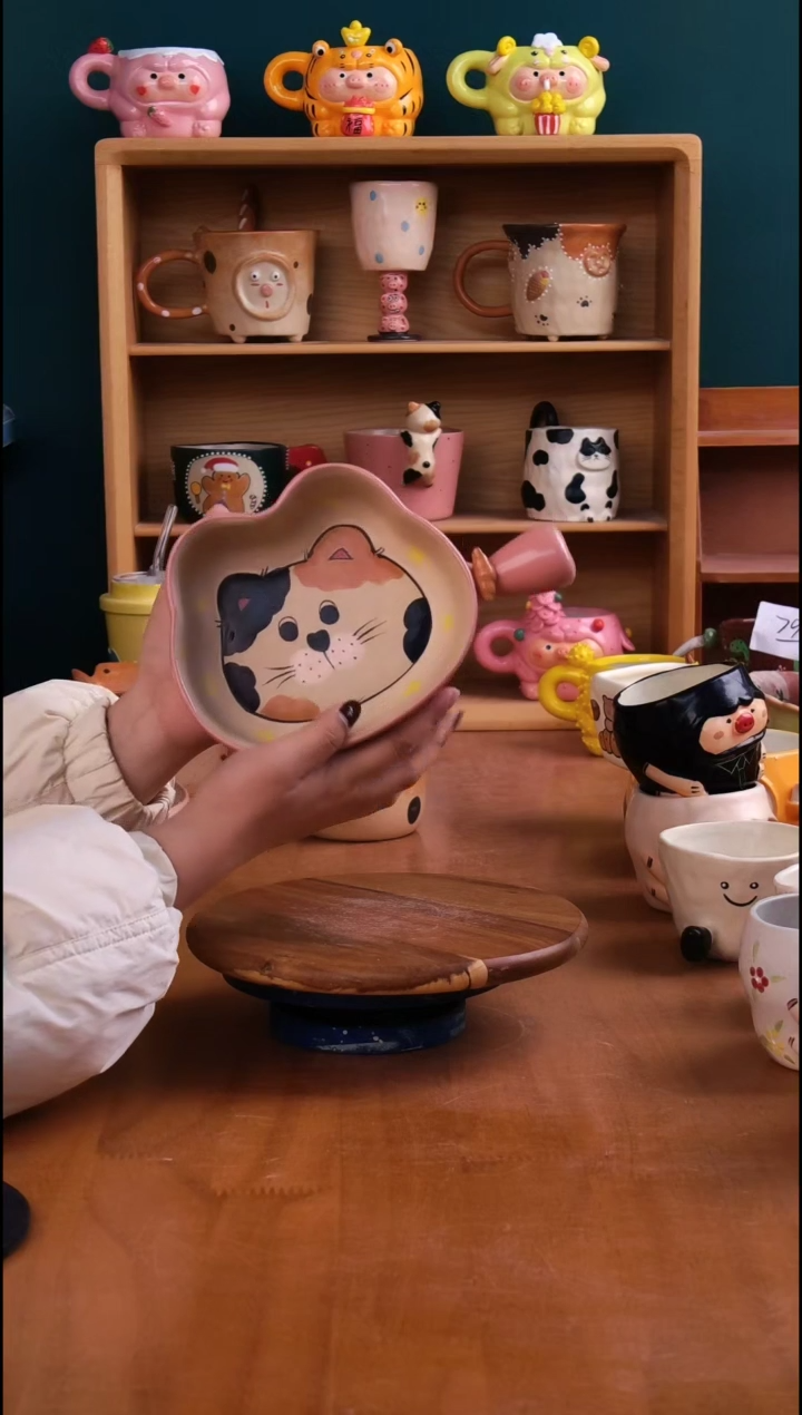 摆件陶景德镇原创手工陶瓷