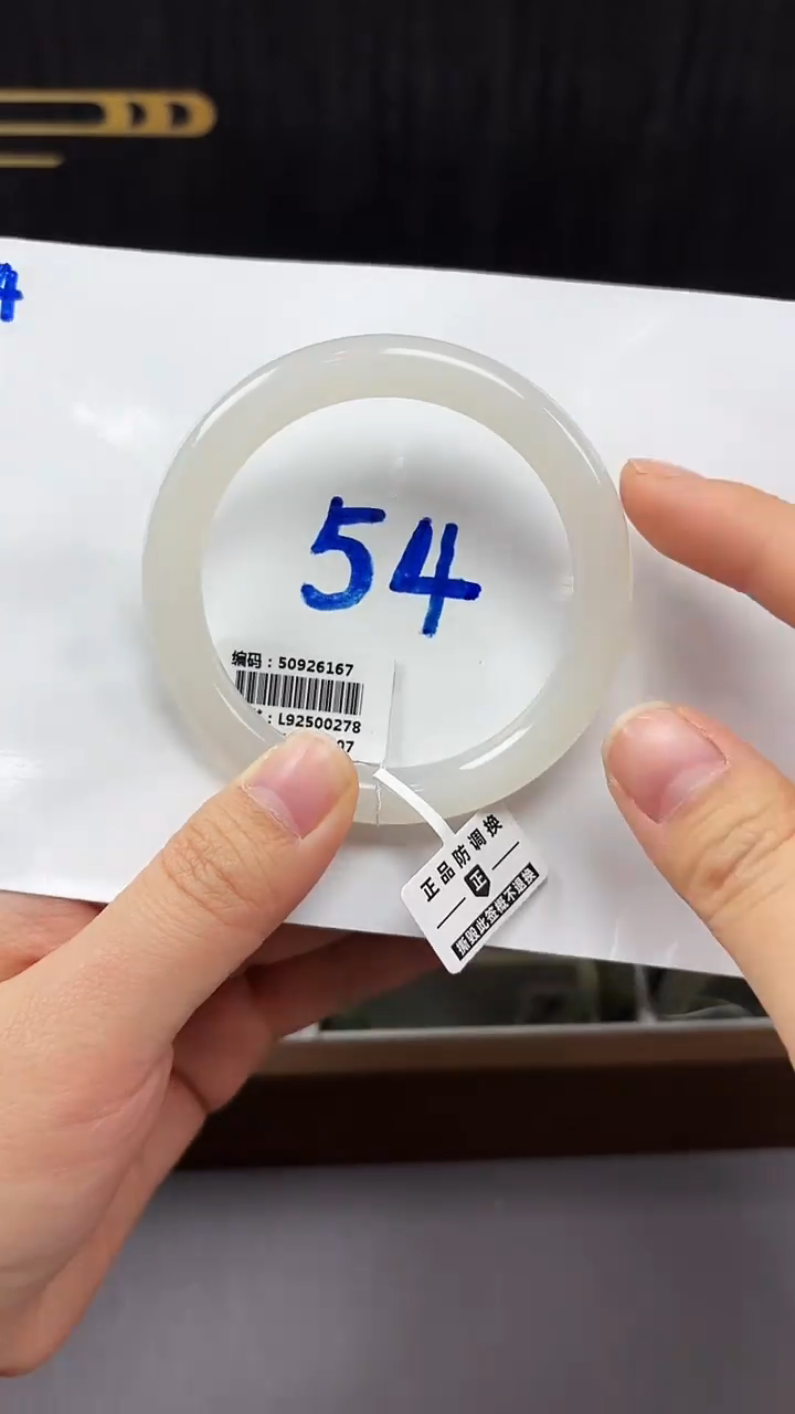 未镶嵌手镯和田玉6167