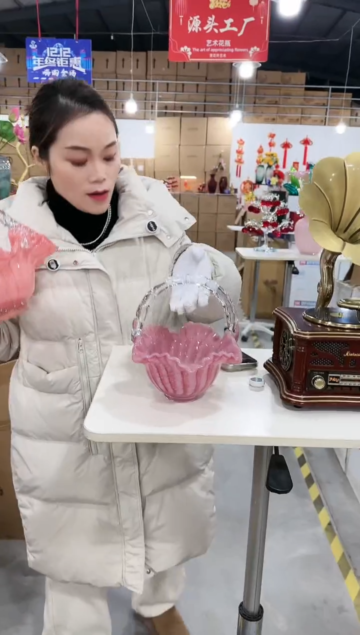 【闪购商品】无铅玻璃悠悠WY-花器-45早