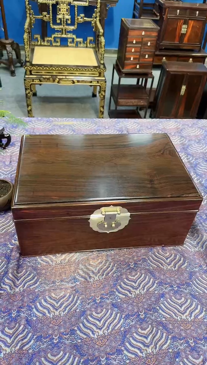 【闪购商品】红酸枝木类成套家具首饰盒