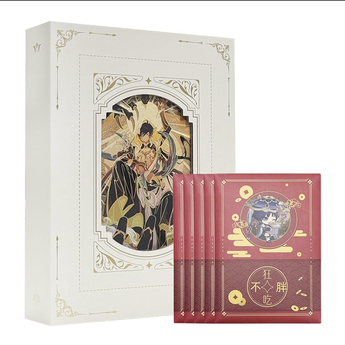 【平拆】次元界-原神色纸礼盒 国产二创 收藏卡牌盲盒 默认代拆 Y