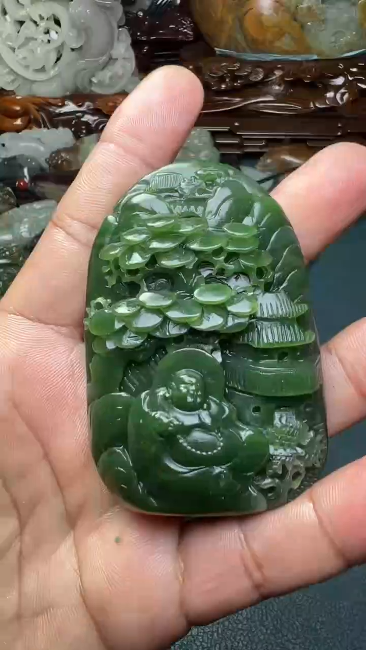 未镶嵌和田玉把件=