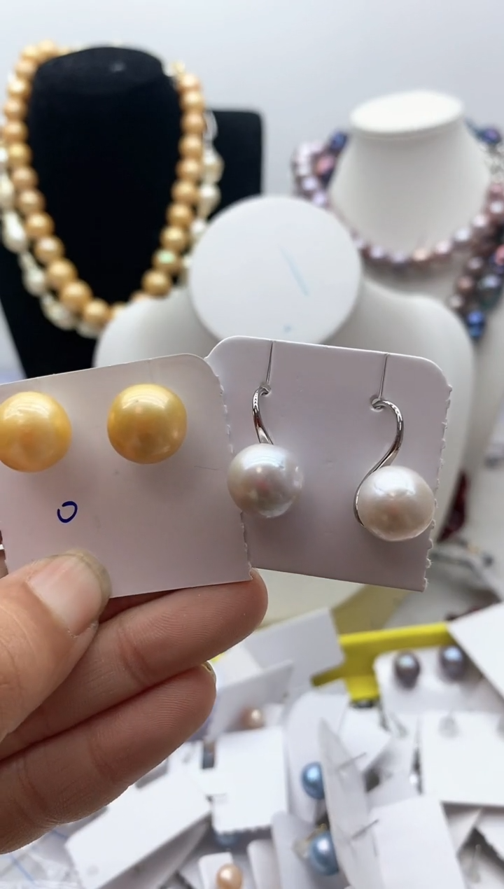 【闪购商品】淡水珍珠颈饰钛钢117