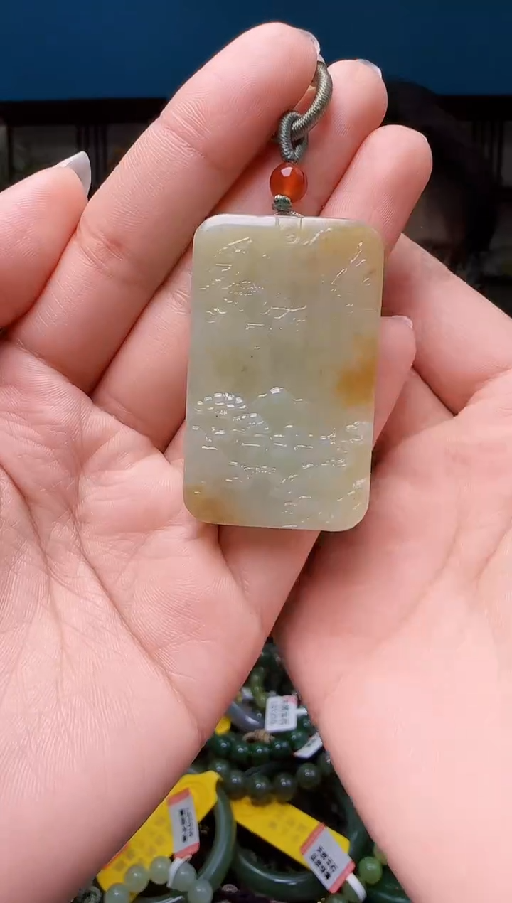 颈饰未镶嵌和田玉1