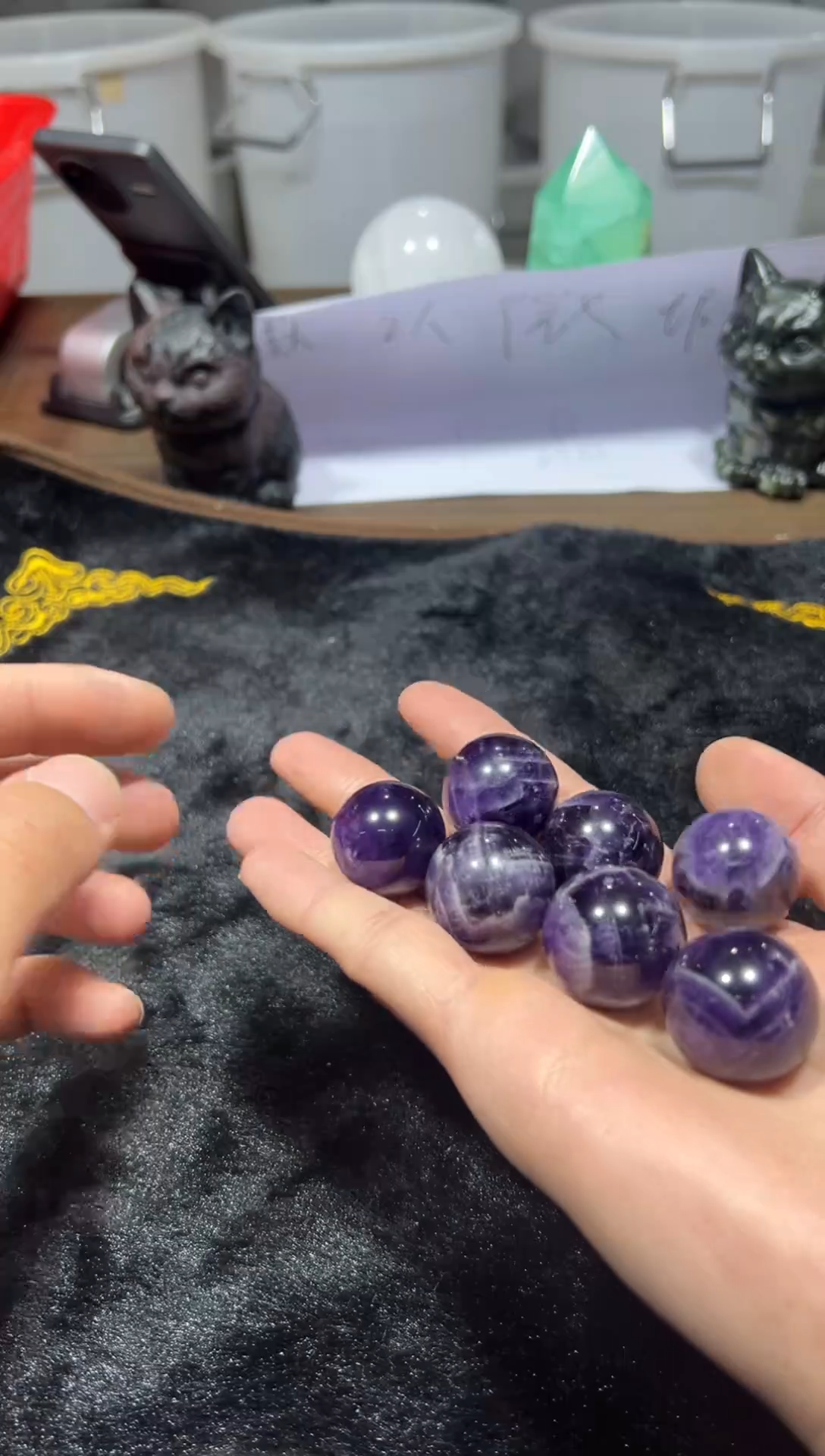 未镶嵌珠宝半成品水晶天然水晶默认微瑕多样性发其一