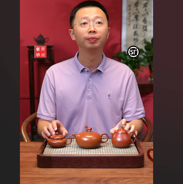 【闪购商品】三把全给马壶小仿古茄瓜H007