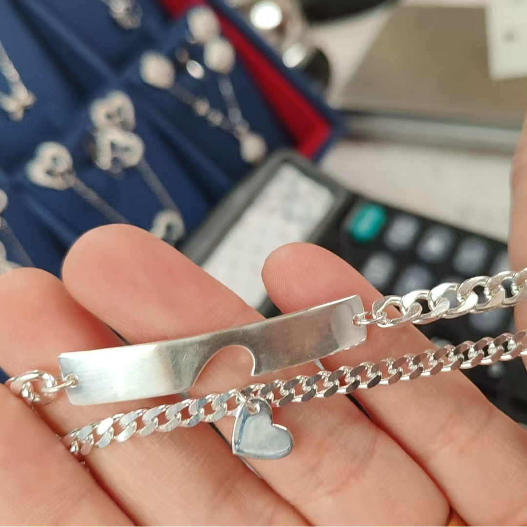 铜合金大理石项链 爱敏首饰项链100125