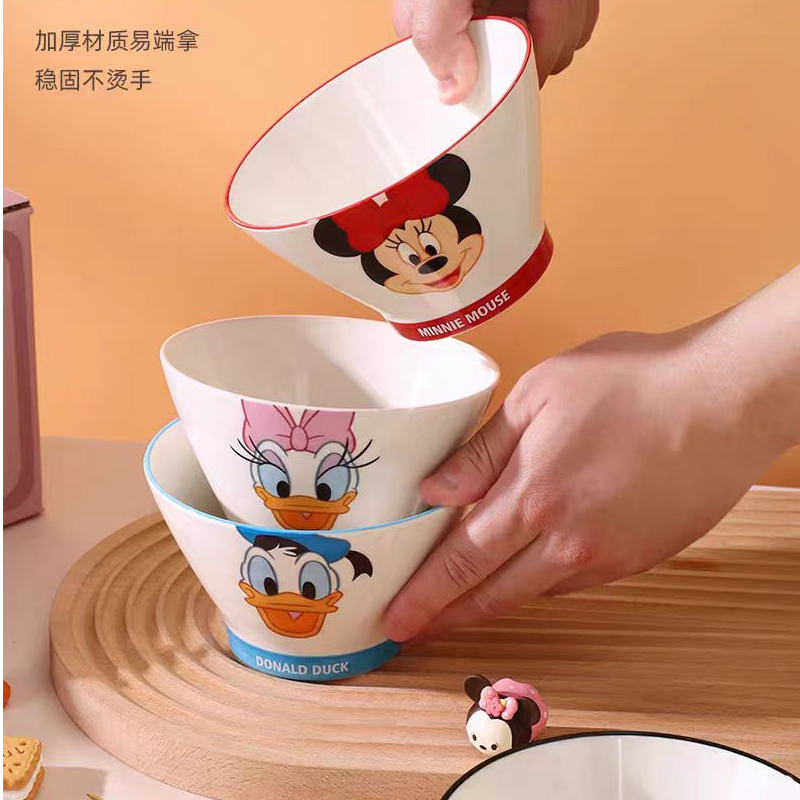 【言则】迪士尼正版乐选系列5英寸斗笠碗-2个混装