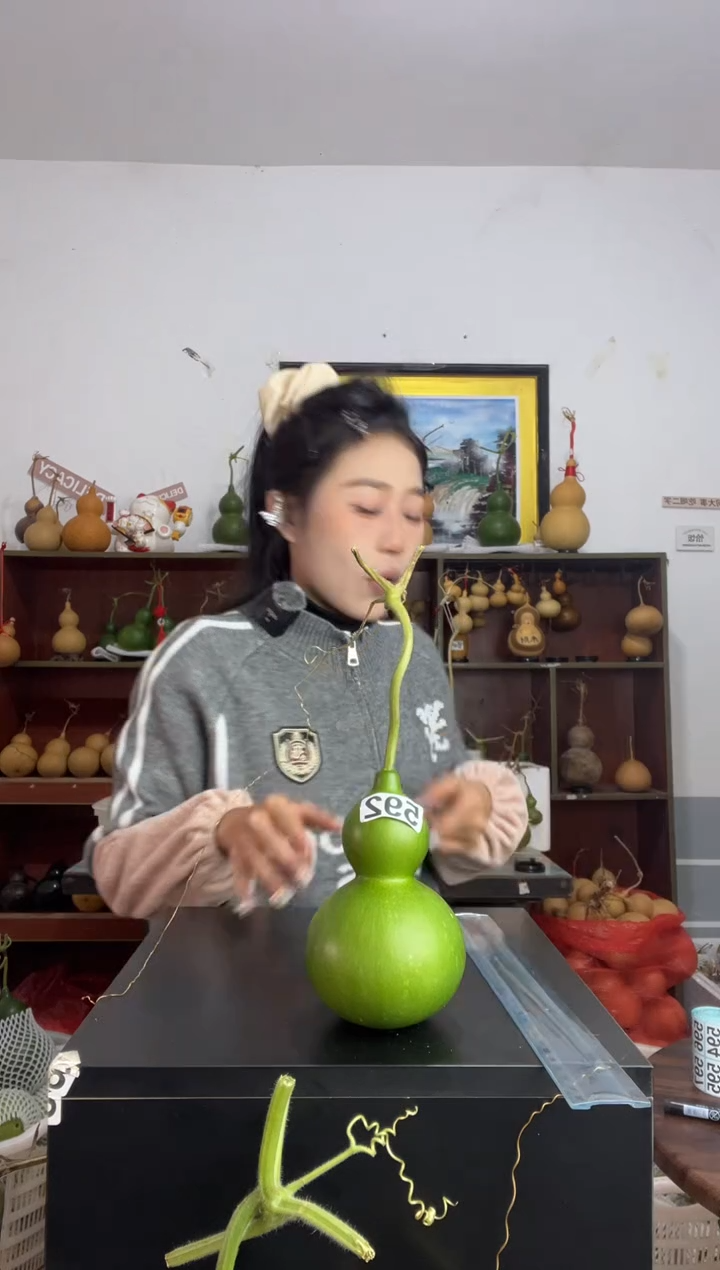 592天然葫芦摆件 一物一拍龙头不保售后
