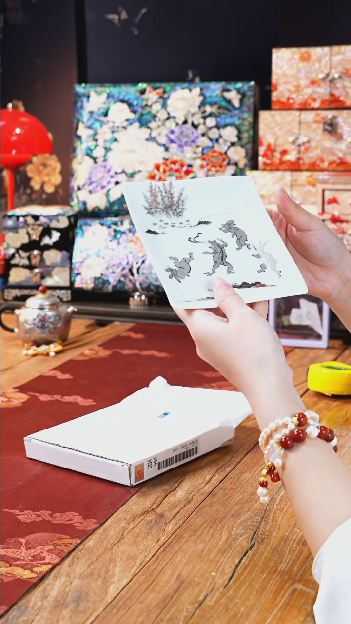 【闪购商品】瓷片豆包儿推荐饰品摆件