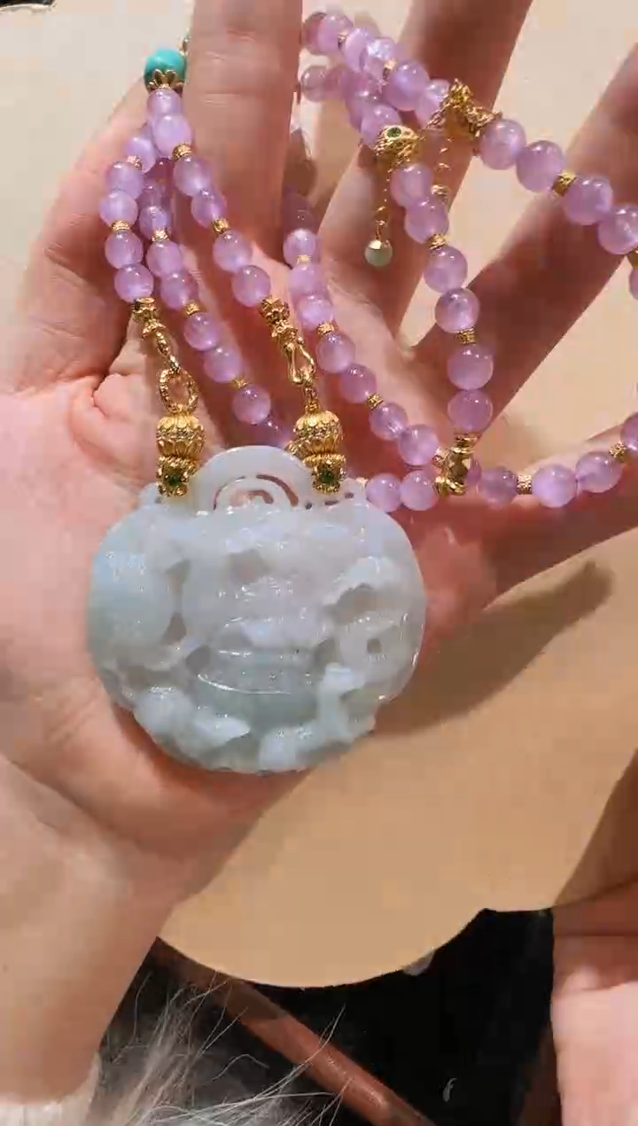 【闪购商品】翡翠颈饰未镶嵌国风