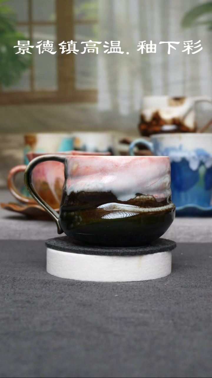 杯子瓷103景德镇手工手创杯子 