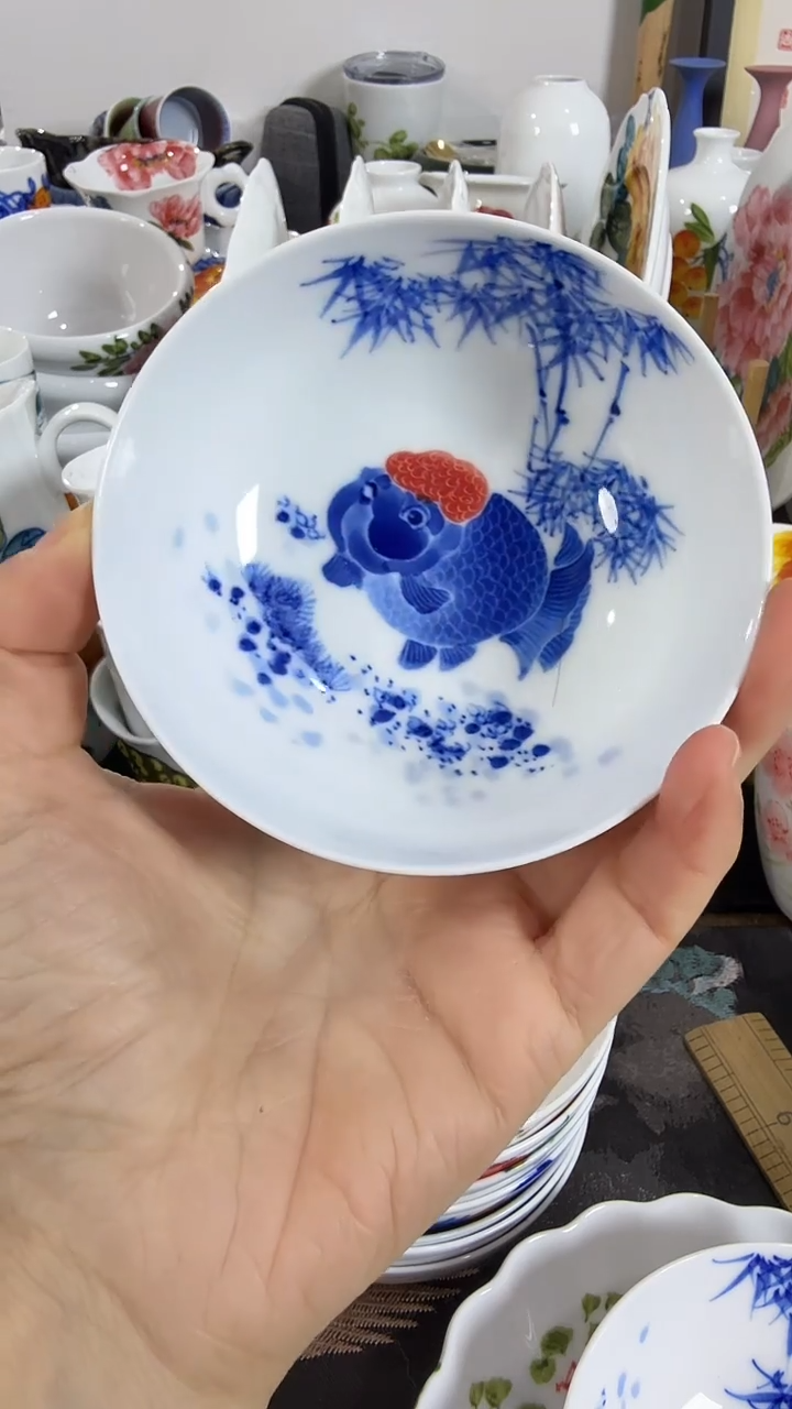 摆件陶瓷景德镇高温瓷（普洱杯）