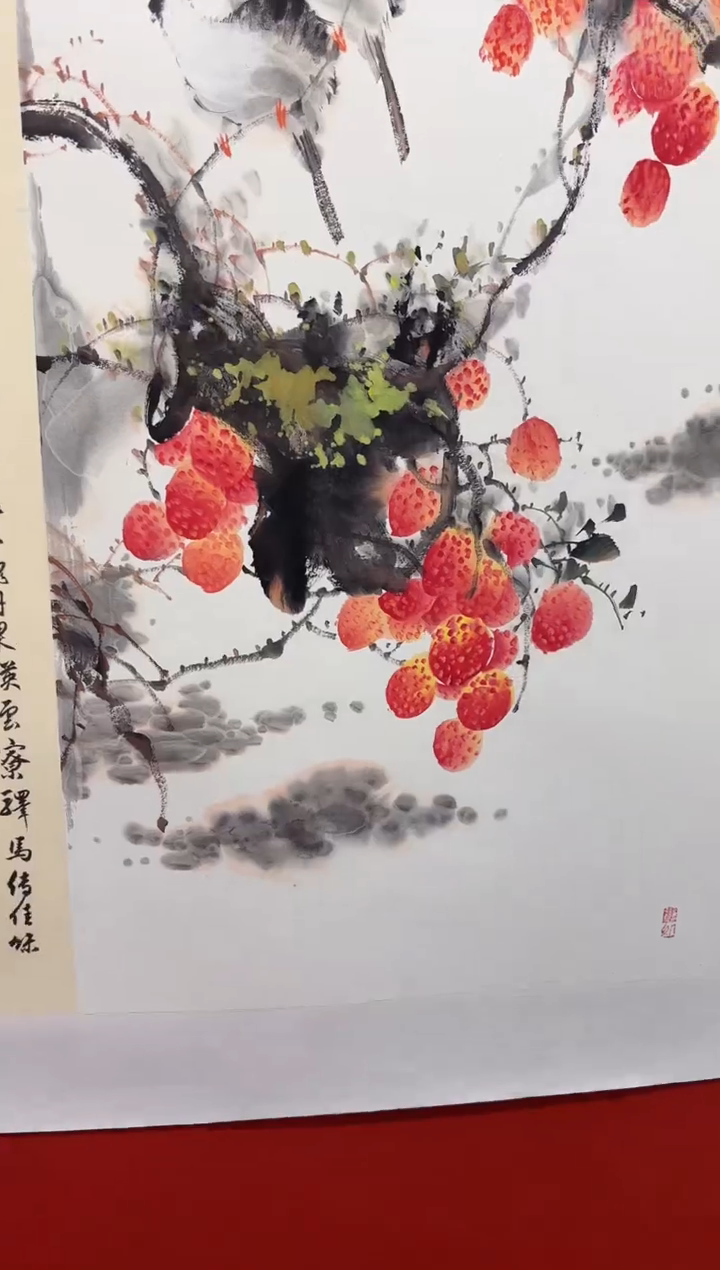 国画秦燕格国画手绘作品Y32